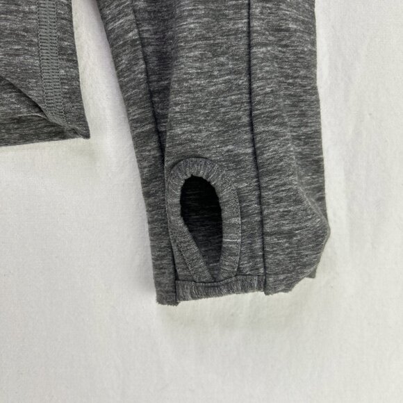 Lululemon Women’s Stride Jacket II Hoodie Full-Zip Size 6 Grey Red Activewear - Picture 3 of 9